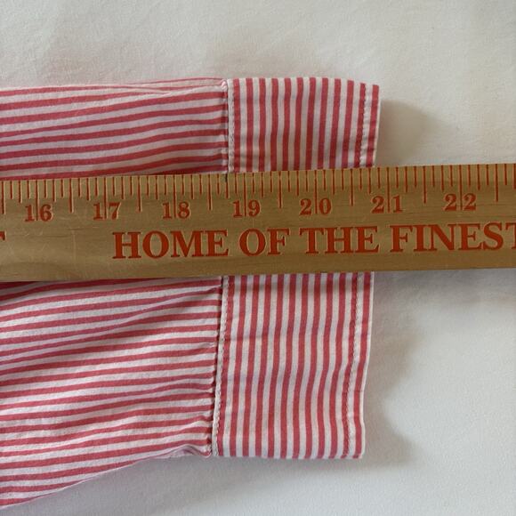 Lauren Ralph Lauren Women’s Pink Striped 3/4 Sleeve Sleep Shirt Nightgown Sz 3X - Picture 13 of 16